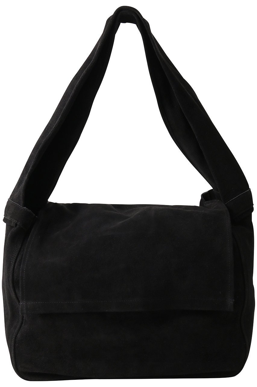 【セブン バイ セブン/SEVEN BY SEVEN / MEN】の【MEN】スエード レザー ショルダーバッグ インテリア・キッズ・メンズ・レディースファッション・服の通販 founy(ファニー) 　ファッション　Fashion　メンズファッション　Fashion for Men　バッグ　Bags　ショルダー　Shoulder, Shoulder Strap　シンプル　Simple, Minimal　ポケット　Pocket, Pocket Detail　ブラック|ID: prp329100004625362 ipo3291000000035425758