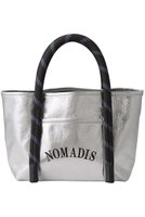 【ノマディス/NOMADIS】のJOY レザーミニトート 人気、トレンドファッション・服の通販 founy(ファニー) ファッション Fashion レディースファッション Fashion for Women バッグ Bags 2025年 2025 2025-2026秋冬・A/W Autumn/Winter 2025–26 AW25–26 シルバー Silver, Metallic Silver フロント Front, Front Design ポケット Pocket, Pocket Detail メタリック Metallic, Shiny Finish ラバー Rubber, Rubber Sole A/W・秋冬 Autumn/Winter |ID:prp329100004625363