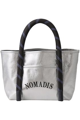 【ノマディス/NOMADIS】 JOY レザーミニトート人気、トレンドファッション・服の通販 founy(ファニー) ファッション Fashion レディースファッション Fashion for Women バッグ Bags シルバー Silver, Metallic Silver フロント Front, Front Design ポケット Pocket, Pocket Detail メタリック Metallic, Shiny Finish ラバー Rubber, Rubber Sole |ID:prp329100004625363