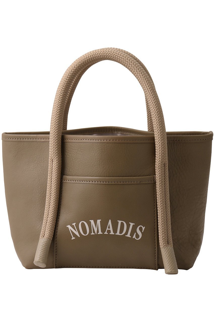 【ノマディス/NOMADIS】のJOY レザーミニトート インテリア・キッズ・メンズ・レディースファッション・服の通販 founy(ファニー) 　ファッション　Fashion　レディースファッション　Fashion for Women　バッグ　Bags　フロント　Front, Front Design　ポケット　Pocket, Pocket Detail　ラバー　Rubber, Rubber Sole　ベージュ|ID: prp329100004625364 ipo3291000000035425782
