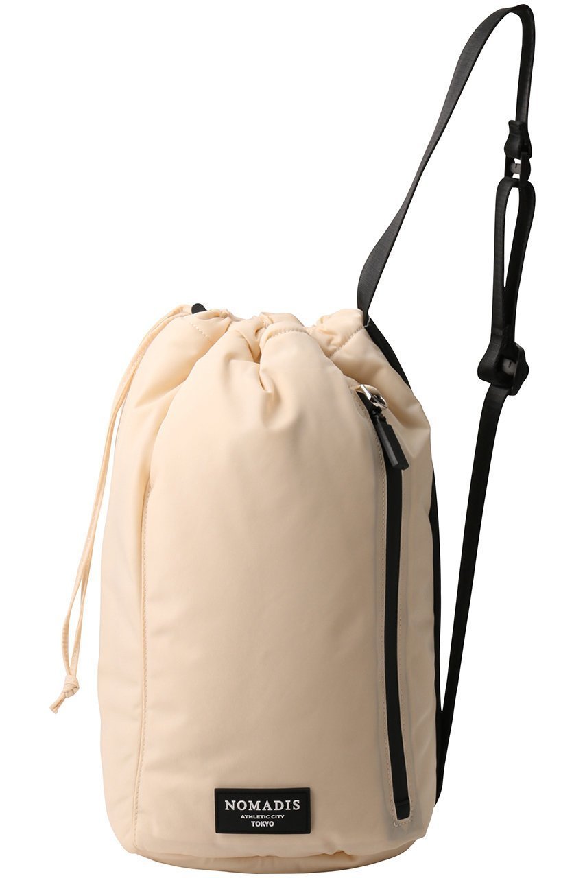【ノマディス/NOMADIS】のDUFFLE ボディバッグ インテリア・キッズ・メンズ・レディースファッション・服の通販 founy(ファニー) ファッション Fashion レディースファッション Fashion for Women バッグ Bags ポーチ&ミニバッグ Pouches & Mini Bags ユニセックス Unisex, Genderless ショルダー Shoulder, Shoulder Strap チャーム Charm, Pendant ドローストリング Drawstring, Pull Cord ポケット Pocket, Pocket Detail メッシュ Mesh, Net Fabric ラバー Rubber, Rubber Sole 旅行 Travel オフホワイト|ID: prp329100004625368 ipo3291000000035425792