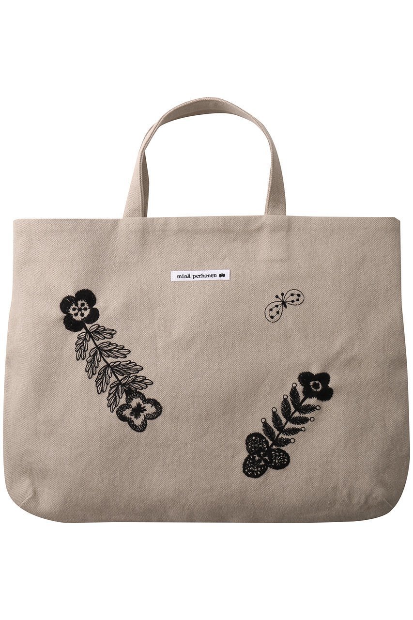 【ミナ ペルホネン/mina perhonen / KIDS】の【Kids】famille tote トートバッグ インテリア・キッズ・メンズ・レディースファッション・服の通販 founy(ファニー) 　ファッション　Fashion　キッズファッション　Fashion for Kids　2025年　2025　2025-2026秋冬・A/W　Autumn/Winter 2025–26 AW25–26　ポーチ　Pouch, Small Case　リネン　Linen, Linen Fabric　A/W・秋冬　Autumn/Winter　ベージュ|ID: prp329100004625391 ipo3291000000033229867