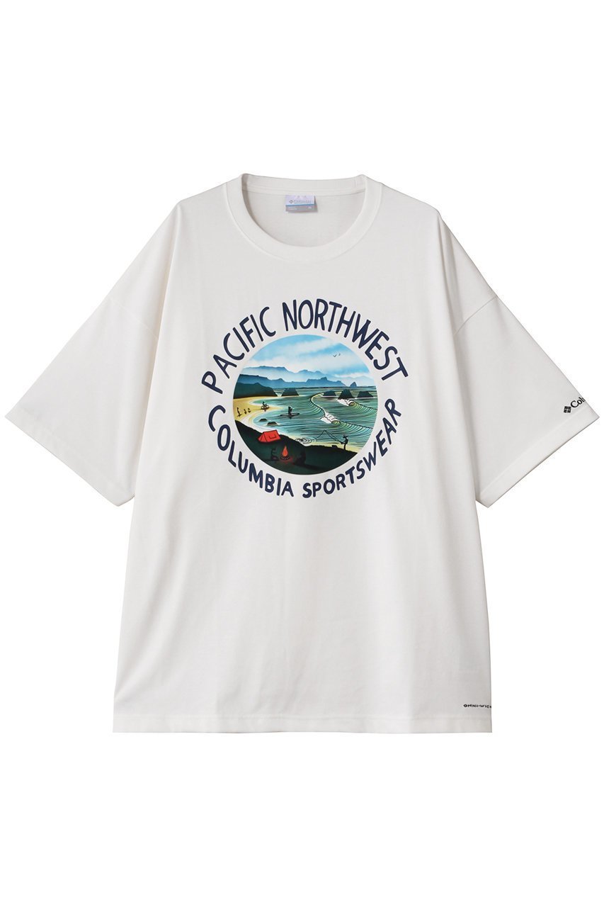 【コロンビア/Columbia / MEN】の【MEN】レイクトゥアベニューグラフィックショートスリーブTシャツ インテリア・キッズ・メンズ・レディースファッション・服の通販 founy(ファニー) 　ファッション　Fashion　メンズファッション　Fashion for Men　トップス・カットソー　Cut & Sew Tops　メンズシャツ　Shirts　アウトドア　Outdoor Clothing　グラフィック　Graphic, Graphic Design　ショート　Short, Short Length　スポーツ　Sports, Activewear　スリーブ　Sleeve, Long Sleeve / Short Sleeve　プリント　Print, Printed Pattern　ワーク　Workwear, Utility Style　Sea Salt・ PNW|ID: prp329100004625400 ipo3291000000035651300