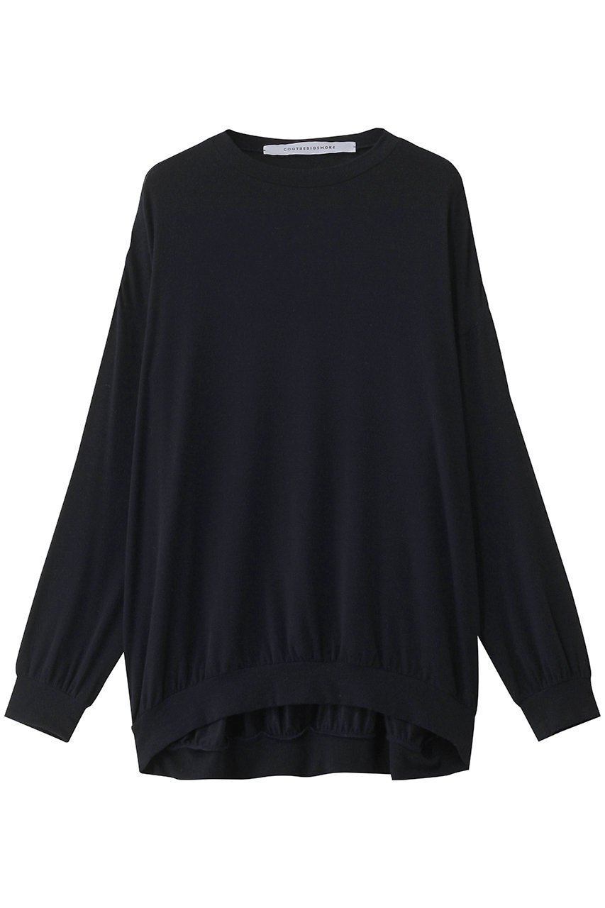 【コグ ザビッグスモーク/COGTHEBIGSMOKE】の【8/1 0:00販売開始】03 MACY NARROW SLV CREW NECK TOP 人気、トレンドファッション・服の通販 founy(ファニー) 　ファッション　Fashion　レディースファッション　Fashion for Women　トップス・カットソー　Cut & Sew Tops　シャツ・ブラウス・オフィスカジュアル　Elegant Blouses & Button-Ups　ロングTシャツ・Tシャツ　Longline T-Shirts & Tees　カットソー・ベーシックTシャツ　Cut-and-Sewn Tops / Stretch Tees & Basics　2025年　2025　2025-2026秋冬・A/W　Autumn/Winter 2025–26 AW25–26　コンパクト　Compact, Small Size　シンプル　Simple, Minimal　スクエア　Square, Square Shape　スリーブ　Sleeve, Long Sleeve / Short Sleeve　ロング　Long, Long-Length　ワイド　Wide, Wide Fit　定番　Standard, Basic Item　旅行　Travel　A/W・秋冬　Autumn/Winter　 other-1|ID: prp329100004625404 ipo3291000000033229980
