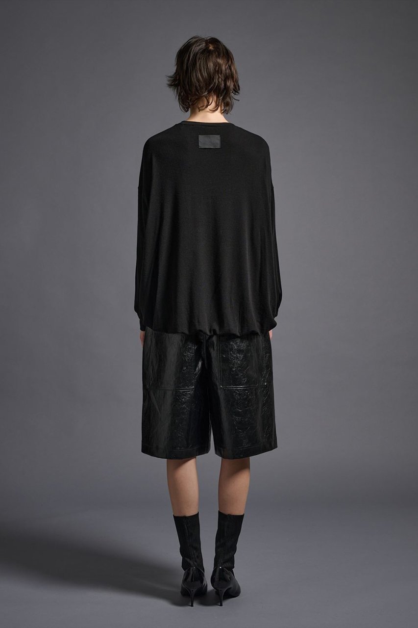 【コグ ザビッグスモーク/COGTHEBIGSMOKE】の【8/1 0:00販売開始】03 MACY NARROW SLV CREW NECK TOP 人気、トレンドファッション・服の通販 founy(ファニー) 　ファッション　Fashion　レディースファッション　Fashion for Women　トップス・カットソー　Cut & Sew Tops　シャツ・ブラウス・オフィスカジュアル　Elegant Blouses & Button-Ups　ロングTシャツ・Tシャツ　Longline T-Shirts & Tees　カットソー・ベーシックTシャツ　Cut-and-Sewn Tops / Stretch Tees & Basics　2025年　2025　2025-2026秋冬・A/W　Autumn/Winter 2025–26 AW25–26　コンパクト　Compact, Small Size　シンプル　Simple, Minimal　スクエア　Square, Square Shape　スリーブ　Sleeve, Long Sleeve / Short Sleeve　ロング　Long, Long-Length　ワイド　Wide, Wide Fit　定番　Standard, Basic Item　旅行　Travel　A/W・秋冬　Autumn/Winter　other-7|ID: prp329100004625404 ipo3291000000033229994