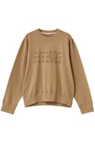 【エムエム6 メゾン マルタン マルジェラ/MM6 Maison Martin Margiela】のロゴ スウェットシャツ オークル|ID:prp329100004625409