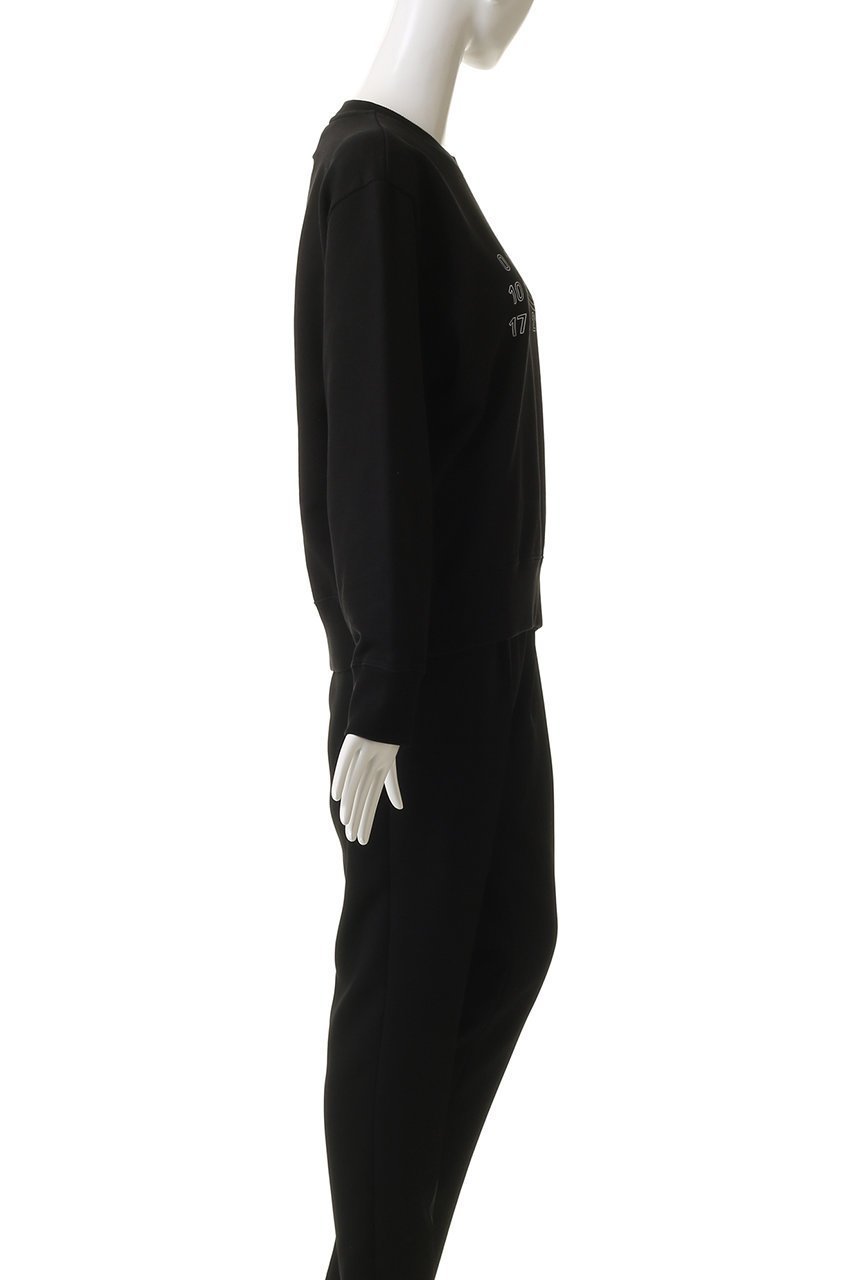 【エムエム6 メゾン マルタン マルジェラ/MM6 Maison Martin Margiela】のロゴ スウェットシャツ 人気、トレンドファッション・服の通販 founy(ファニー) 　ファッション　Fashion　レディースファッション　Fashion for Women　トップス・カットソー　Cut & Sew Tops　シャツ・ブラウス・オフィスカジュアル　Elegant Blouses & Button-Ups　レディースパーカー・カジュアルフーディー　Casual Hoodies & Sweatshirts　ロングTシャツ・Tシャツ　Longline T-Shirts & Tees　スウェット・クルーネックトップス　Sweatshirts & Crewnecks / Relaxed Fit Sweat Tops　カットソー・ベーシックTシャツ　Cut-and-Sewn Tops / Stretch Tees & Basics　2025年　2025　2025-2026秋冬・A/W　Autumn/Winter 2025–26 AW25–26　スタイリッシュ　Stylish, Fashionable　スタンダード　Standard, Basic　ロング　Long, Long-Length　定番　Standard, Basic Item　A/W・秋冬　Autumn/Winter　other-3|ID: prp329100004625409 ipo3291000000033230017