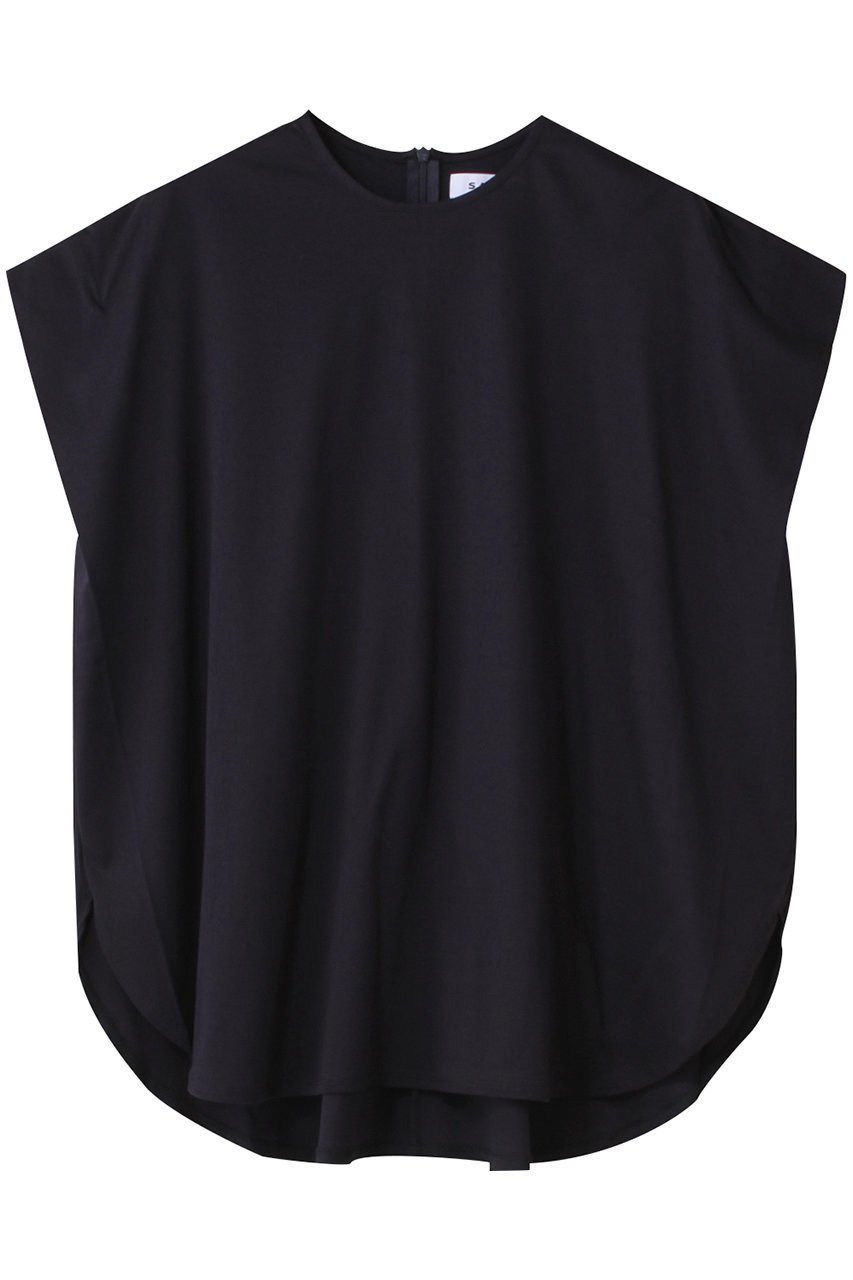 【サクラ/SACRA】のプレミアムオーガニックコットントップス インテリア・キッズ・メンズ・レディースファッション・服の通販 founy(ファニー) 　ファッション　Fashion　レディースファッション　Fashion for Women　トップス・カットソー　Cut & Sew Tops　シャツ・ブラウス・オフィスカジュアル　Elegant Blouses & Button-Ups　ロングTシャツ・Tシャツ　Longline T-Shirts & Tees　カットソー・ベーシックTシャツ　Cut-and-Sewn Tops / Stretch Tees & Basics　2025年　2025　2025-2026秋冬・A/W　Autumn/Winter 2025–26 AW25–26　ショート　Short, Short Length　シンプル　Simple, Minimal　スリーブ　Sleeve, Long Sleeve / Short Sleeve　フォルム　Silhouette, Form　A/W・秋冬　Autumn/Winter　ネイビー|ID: prp329100004625411 ipo3291000000033230028