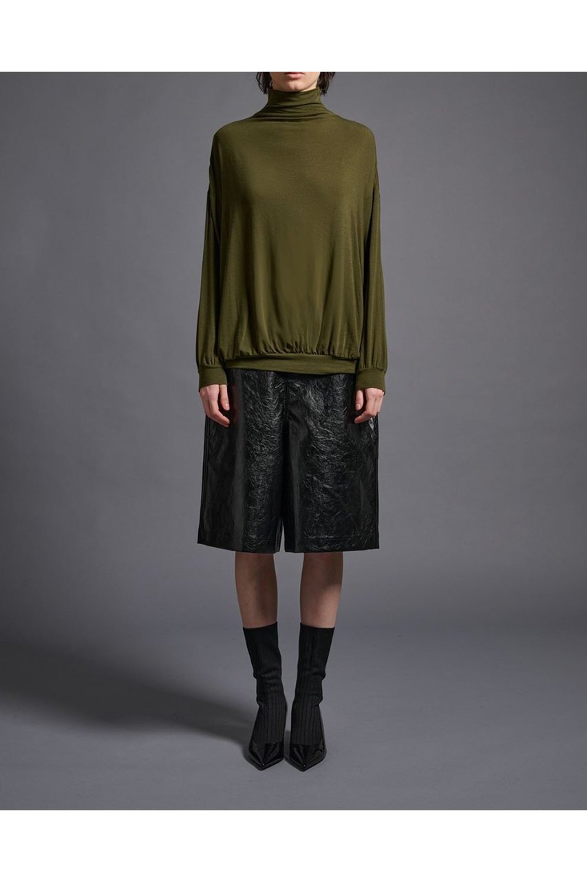 【コグ ザビッグスモーク/COGTHEBIGSMOKE】の【8/1 0:00販売開始】04 MYRA NARROW SLV HIGH NECK 人気、トレンドファッション・服の通販 founy(ファニー) 　ファッション　Fashion　レディースファッション　Fashion for Women　トップス・カットソー　Cut & Sew Tops　シャツ・ブラウス・オフィスカジュアル　Elegant Blouses & Button-Ups　ロングTシャツ・Tシャツ　Longline T-Shirts & Tees　カットソー・ベーシックTシャツ　Cut-and-Sewn Tops / Stretch Tees & Basics　2025年　2025　2025-2026秋冬・A/W　Autumn/Winter 2025–26 AW25–26　コンパクト　Compact, Small Size　シンプル　Simple, Minimal　スクエア　Square, Square Shape　スリーブ　Sleeve, Long Sleeve / Short Sleeve　ハイネック　High Neck, Mock Neck　ロング　Long, Long-Length　ワイド　Wide, Wide Fit　旅行　Travel　A/W・秋冬　Autumn/Winter　other-6|ID: prp329100004625420 ipo3291000000033230124