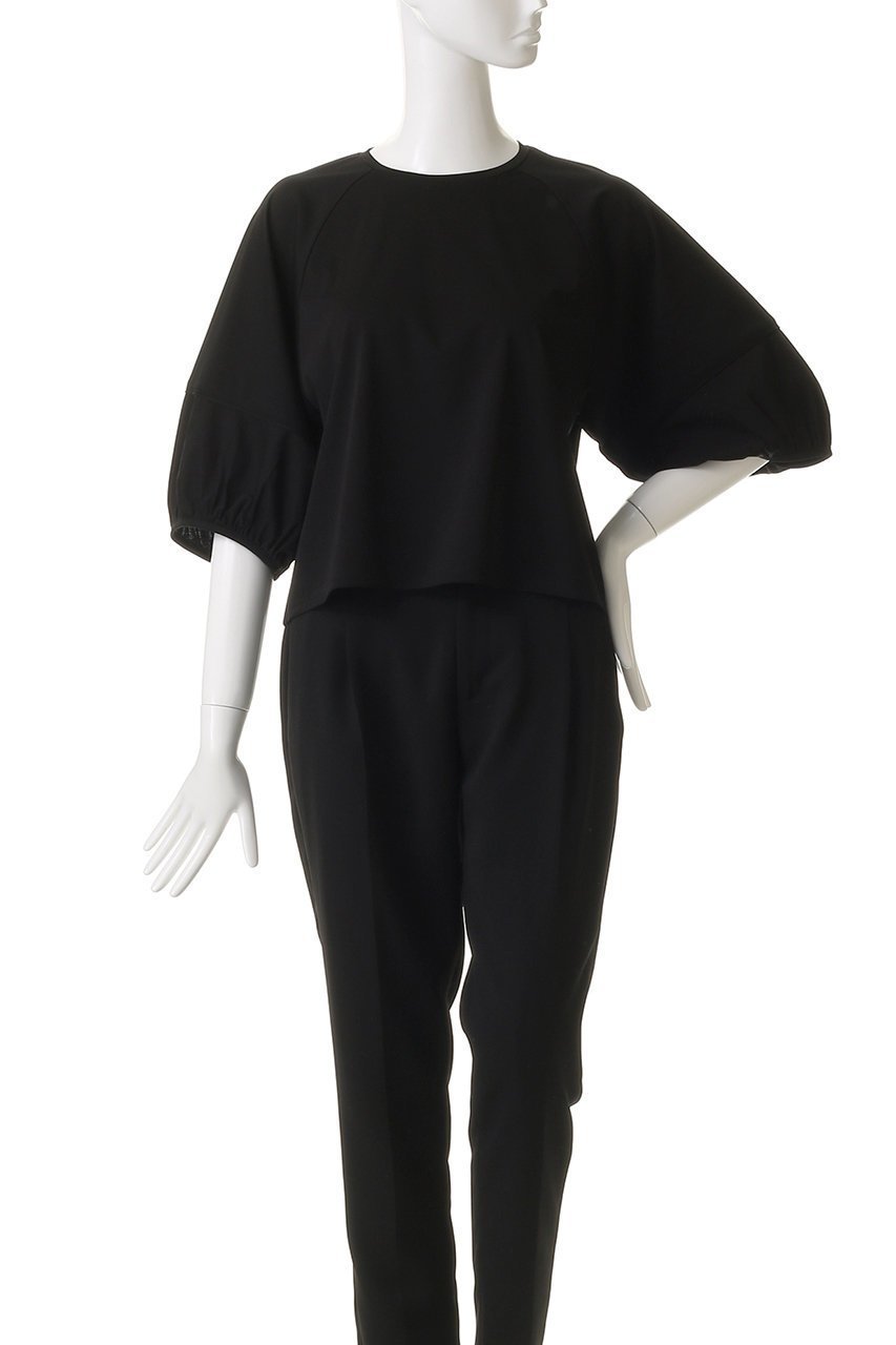 【エリオポール/heliopole】の【THREE DOTS】バルーンスリーブカットソー 人気、トレンドファッション・服の通販 founy(ファニー) 　ファッション　Fashion　レディースファッション　Fashion for Women　トップス・カットソー　Cut & Sew Tops　シャツ・ブラウス・オフィスカジュアル　Elegant Blouses & Button-Ups　ロングTシャツ・Tシャツ　Longline T-Shirts & Tees　カットソー・ベーシックTシャツ　Cut-and-Sewn Tops / Stretch Tees & Basics　カットソー　Cut and Sewn Top　コンパクト　Compact, Small Size　シンプル　Simple, Minimal　スペシャル　Special, Limited Edition　スリーブ　Sleeve, Long Sleeve / Short Sleeve　バルーン　Balloon, Balloon Silhouette　ロング　Long, Long-Length　エレガント 上品　Elegant　other-2|ID: prp329100004625421 ipo3291000000035709758