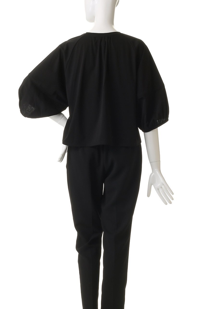 【エリオポール/heliopole】の【THREE DOTS】バルーンスリーブカットソー 人気、トレンドファッション・服の通販 founy(ファニー) 　ファッション　Fashion　レディースファッション　Fashion for Women　トップス・カットソー　Cut & Sew Tops　シャツ・ブラウス・オフィスカジュアル　Elegant Blouses & Button-Ups　ロングTシャツ・Tシャツ　Longline T-Shirts & Tees　カットソー・ベーシックTシャツ　Cut-and-Sewn Tops / Stretch Tees & Basics　カットソー　Cut and Sewn Top　コンパクト　Compact, Small Size　シンプル　Simple, Minimal　スペシャル　Special, Limited Edition　スリーブ　Sleeve, Long Sleeve / Short Sleeve　バルーン　Balloon, Balloon Silhouette　ロング　Long, Long-Length　エレガント 上品　Elegant　other-4|ID: prp329100004625421 ipo3291000000035709760