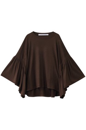 【コグ ザビッグスモーク/COGTHEBIGSMOKE】の39 LAURA GATHERED SLV TOP 人気、トレンドファッション・服の通販 founy(ファニー) ファッション Fashion レディースファッション Fashion for Women トップス・カットソー Cut & Sew Tops シャツ・ブラウス・オフィスカジュアル Elegant Blouses & Button-Ups ロングTシャツ・Tシャツ Longline T-Shirts & Tees カットソー・ベーシックTシャツ Cut-and-Sewn Tops / Stretch Tees & Basics ギャザー Gathered, Ruffled コンパクト Compact, Small Size ストレッチ Stretch, Stretchy Fabric スリーブ Sleeve, Long Sleeve / Short Sleeve フェミニン Feminine, Girly ロング Long, Long-Length |ID:prp329100004625423