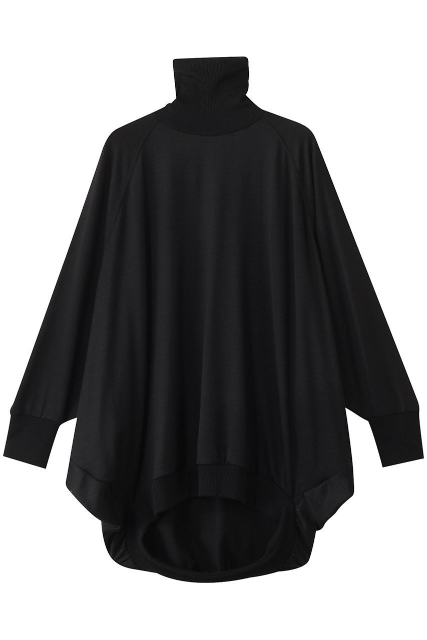【コグ ザビッグスモーク/COGTHEBIGSMOKE】の【8/1 0:00販売開始】38 MATILDA POLLO NECK ABANICOS TOP インテリア・キッズ・メンズ・レディースファッション・服の通販 founy(ファニー) 　ファッション　Fashion　レディースファッション　Fashion for Women　トップス・カットソー　Cut & Sew Tops　シャツ・ブラウス・オフィスカジュアル　Elegant Blouses & Button-Ups　ロングTシャツ・Tシャツ　Longline T-Shirts & Tees　カットソー・ベーシックTシャツ　Cut-and-Sewn Tops / Stretch Tees & Basics　2025年　2025　2025-2026秋冬・A/W　Autumn/Winter 2025–26 AW25–26　エレガント 上品　Elegant　コンパクト　Compact, Small Size　ストレッチ　Stretch, Stretchy Fabric　スリーブ　Sleeve, Long Sleeve / Short Sleeve　タートル　Turtleneck, Turtle Collar　タートルネック　Turtleneck, High Neck　フィット　Fit, Slim Fit　ロング　Long, Long-Length　A/W・秋冬　Autumn/Winter　ブラック|ID: prp329100004625425 ipo3291000000033230178