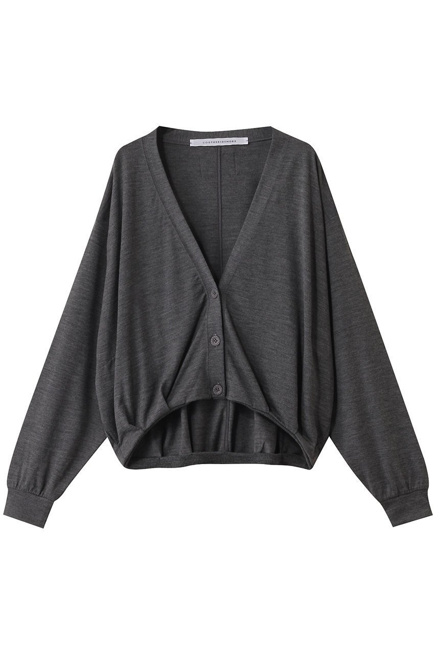 【コグ ザビッグスモーク/COGTHEBIGSMOKE】の【8/1 0:00販売開始】36 MAGGIE CARDIGAN 人気、トレンドファッション・服の通販 founy(ファニー) 　ファッション　Fashion　レディースファッション　Fashion for Women　トップス・カットソー　Cut & Sew Tops　カーディガン・羽織り　Layered Style Cardigans　シャツ・ブラウス・オフィスカジュアル　Elegant Blouses & Button-Ups　ロングTシャツ・Tシャツ　Longline T-Shirts & Tees　カットソー・ベーシックTシャツ　Cut-and-Sewn Tops / Stretch Tees & Basics　2025年　2025　2025-2026秋冬・A/W　Autumn/Winter 2025–26 AW25–26　カーディガン　Cardigan, Knitwear　コンパクト　Compact, Small Size　ショート　Short, Short Length　ストレッチ　Stretch, Stretchy Fabric　ワイド　Wide, Wide Fit　A/W・秋冬　Autumn/Winter　 other-1|ID: prp329100004625426 ipo3291000000033230191