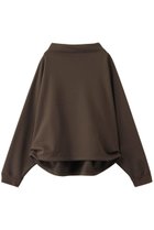 【コグ ザビッグスモーク/COGTHEBIGSMOKE】の【8/1 0:00販売開始】18 MELINA BOTTLE NECK SWEATSHIRT チョコレート|ID:prp329100004625430
