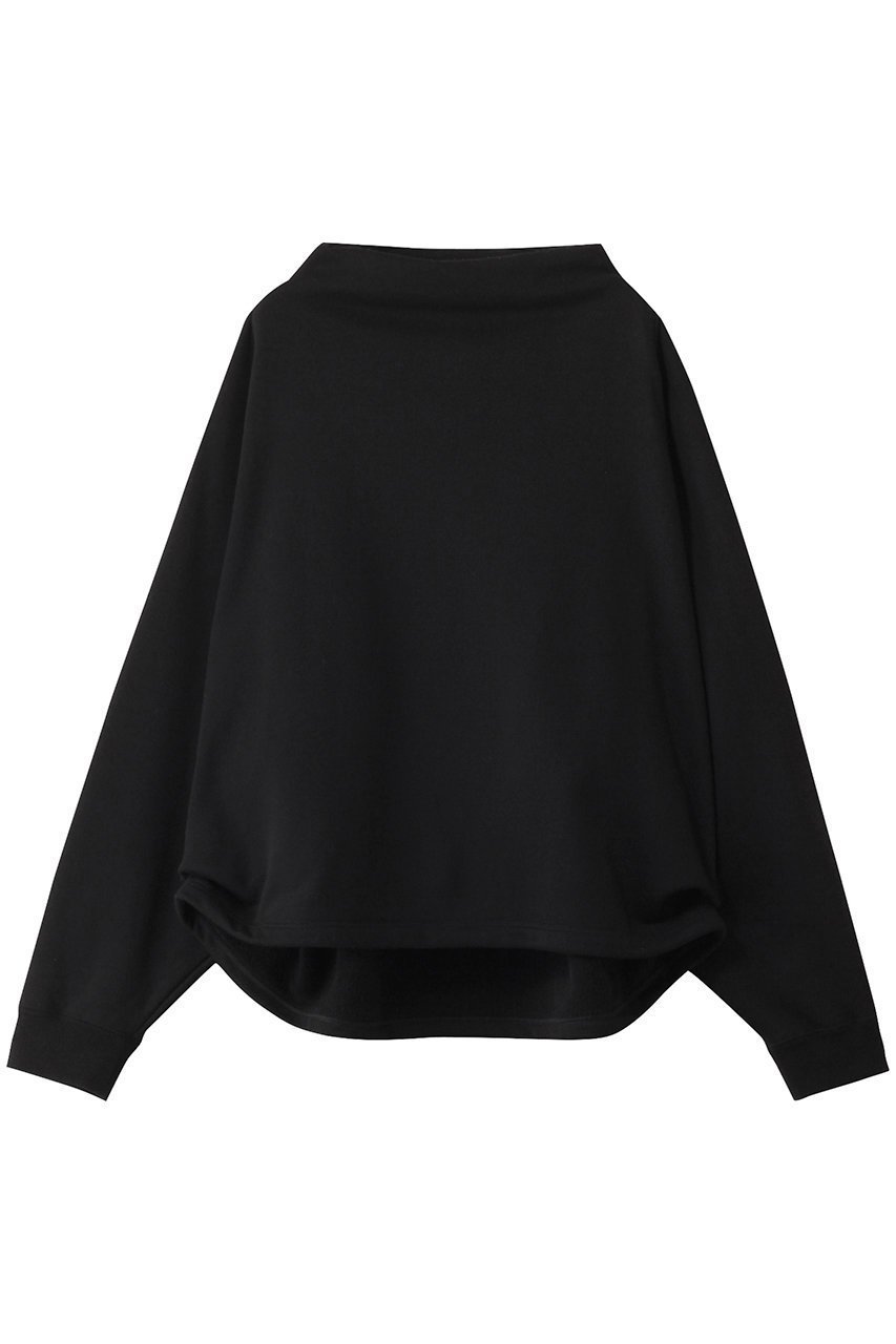 【コグ ザビッグスモーク/COGTHEBIGSMOKE】の【8/1 0:00販売開始】18 MELINA BOTTLE NECK SWEATSHIRT インテリア・キッズ・メンズ・レディースファッション・服の通販 founy(ファニー) 　ファッション　Fashion　レディースファッション　Fashion for Women　トップス・カットソー　Cut & Sew Tops　シャツ・ブラウス・オフィスカジュアル　Elegant Blouses & Button-Ups　レディースパーカー・カジュアルフーディー　Casual Hoodies & Sweatshirts　ロングTシャツ・Tシャツ　Longline T-Shirts & Tees　スウェット・クルーネックトップス　Sweatshirts & Crewnecks / Relaxed Fit Sweat Tops　カットソー・ベーシックTシャツ　Cut-and-Sewn Tops / Stretch Tees & Basics　2025年　2025　2025-2026秋冬・A/W　Autumn/Winter 2025–26 AW25–26　スウェット / スエット　Sweatshirt, Sweatwear　ボトルネック　Bottle Neck, Mock Neck　定番　Standard, Basic Item　A/W・秋冬　Autumn/Winter　ブラック|ID: prp329100004625430 ipo3291000000033230227