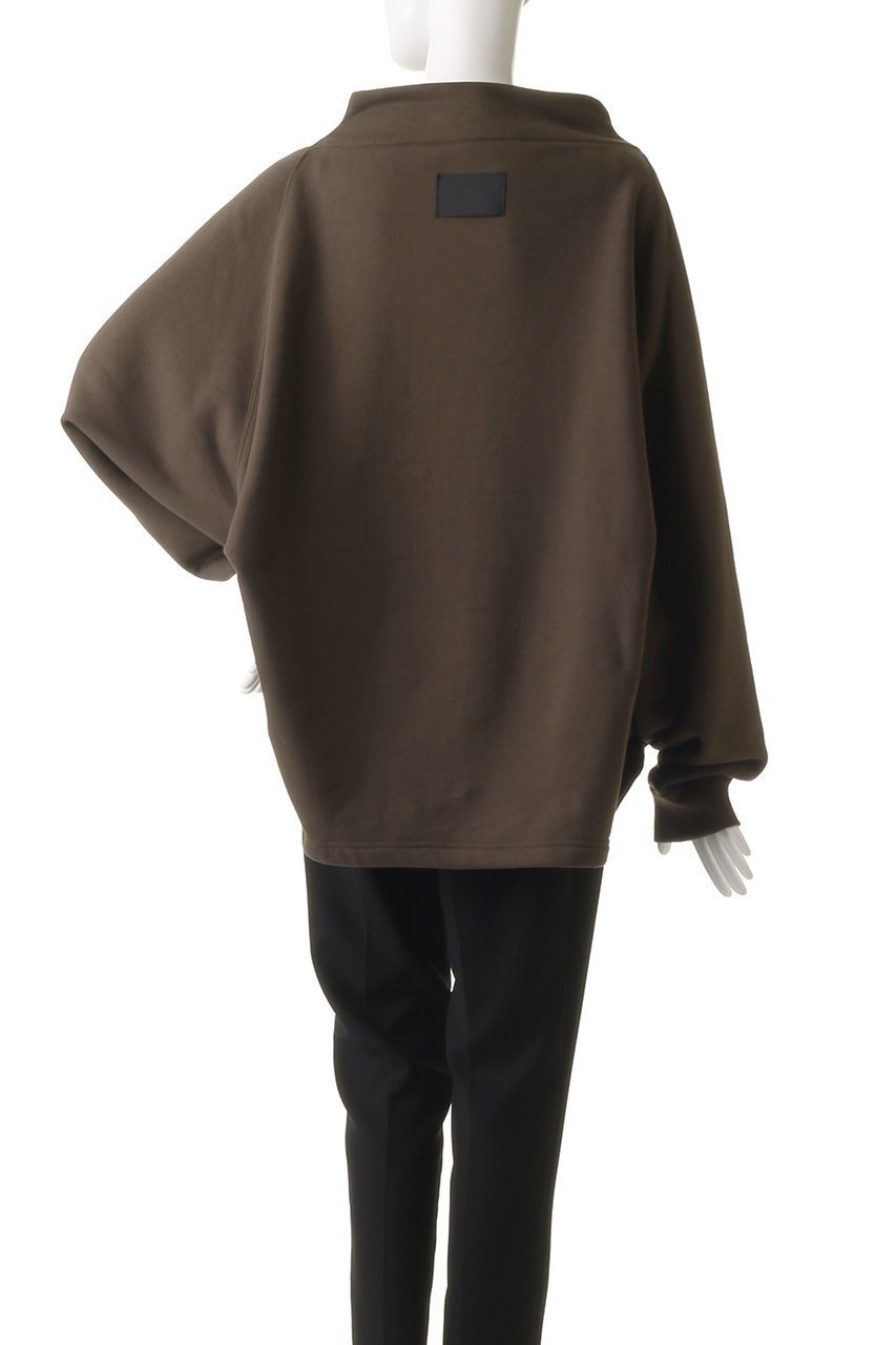 【コグ ザビッグスモーク/COGTHEBIGSMOKE】の18 MELINA BOTTLE NECK SWEATSHIRT 人気、トレンドファッション・服の通販 founy(ファニー) 　ファッション　Fashion　レディースファッション　Fashion for Women　トップス・カットソー　Cut & Sew Tops　シャツ・ブラウス・オフィスカジュアル　Elegant Blouses & Button-Ups　レディースパーカー・カジュアルフーディー　Casual Hoodies & Sweatshirts　ロングTシャツ・Tシャツ　Longline T-Shirts & Tees　スウェット・クルーネックトップス　Sweatshirts & Crewnecks / Relaxed Fit Sweat Tops　カットソー・ベーシックTシャツ　Cut-and-Sewn Tops / Stretch Tees & Basics　スウェット / スエット　Sweatshirt, Sweatwear　ボトルネック　Bottle Neck, Mock Neck　定番　Standard, Basic Item　other-4|ID: prp329100004625430 ipo3291000000035510173