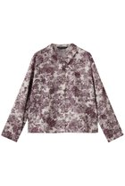 【ミズイロ インド/mizuiro ind】のプリントベーシックシャツ 人気、トレンドファッション・服の通販 founy(ファニー) ファッション Fashion レディースファッション Fashion for Women トップス・カットソー Cut & Sew Tops シャツ・ブラウス・オフィスカジュアル Elegant Blouses & Button-Ups コンパクト Compact, Small Size スリーブ Sleeve, Long Sleeve / Short Sleeve トレンド Trend, Trending Now フラワー Flower, Floral プリント Print, Printed Pattern ロング Long, Long-Length エレガント 上品 Elegant 定番 Standard, Basic Item 無地 Plain, Solid Color thumbnail beige|ID: prp329100004625436 ipo3291000000035510179