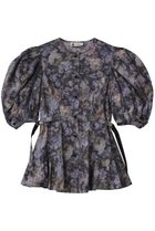 【ルール ロジェット/leur logette】のフォレストフラワープリントコットンブラウス 人気、トレンドファッション・服の通販 founy(ファニー) ファッション Fashion レディースファッション Fashion for Women トップス・カットソー Cut & Sew Tops シャツ・ブラウス・オフィスカジュアル Elegant Blouses & Button-Ups 花柄・フラワープリント・モチーフ Floral Prints & Motifs / Flower Pattern Tops 2025年 2025 2025-2026秋冬・A/W Autumn/Winter 2025–26 AW25–26 クラシカル Classical, Vintage-Inspired シェイプ Shape, Slim Fit ショート Short, Short Length スリーブ Sleeve, Long Sleeve / Short Sleeve フラワー Flower, Floral プリント Print, Printed Pattern A/W・秋冬 Autumn/Winter thumbnail ブラウン|ID: prp329100004625437 ipo3291000000033230297
