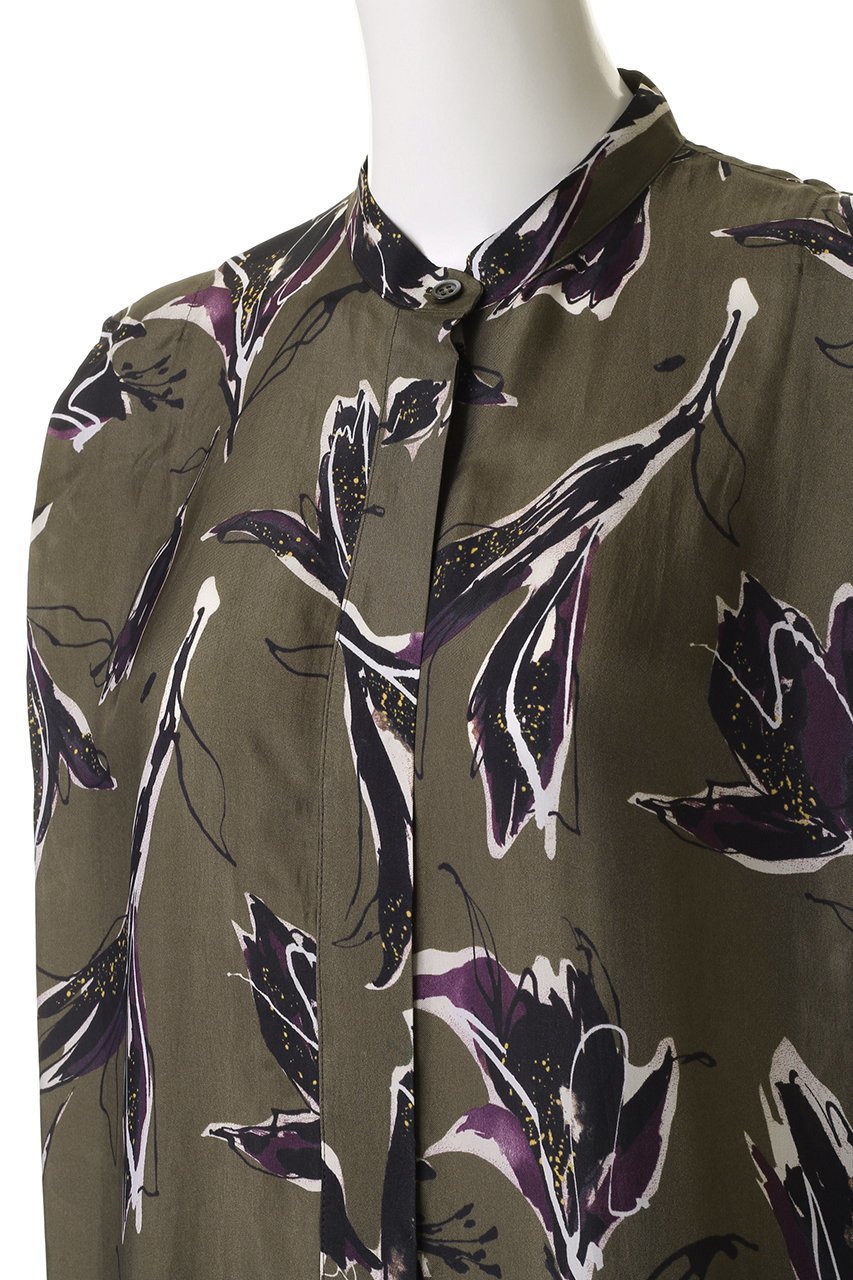 【サクラ/SACRA】のオータムフローラブラウス 人気、トレンドファッション・服の通販 founy(ファニー) 　ファッション　Fashion　レディースファッション　Fashion for Women　トップス・カットソー　Cut & Sew Tops　キャミソール&ノースリーブ　Camisoles & Sleeveless Tops　シャツ・ブラウス・オフィスカジュアル　Elegant Blouses & Button-Ups　2025年　2025　2025-2026秋冬・A/W　Autumn/Winter 2025–26 AW25–26　ショルダー　Shoulder, Shoulder Strap　ドレープ　Drape, Draping Fabric　ノースリーブ　Sleeveless, No-Sleeve　フラワー　Flower, Floral　プリント　Print, Printed Pattern　ボックス　Boxy, Box Shape　モダン　Modern, Contemporary　秋　Autumn　A/W・秋冬　Autumn/Winter　other-5|ID: prp329100004625440 ipo3291000000033230326