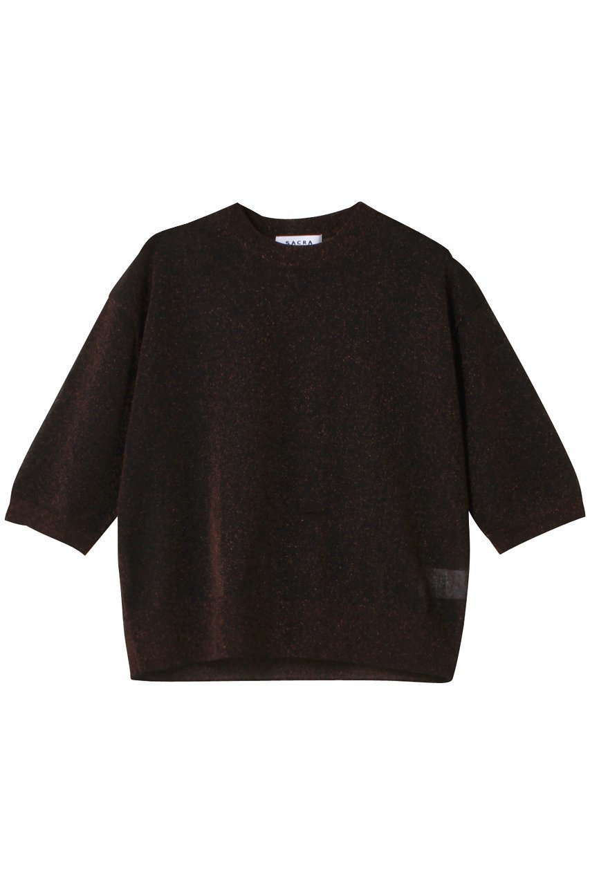 【サクラ/SACRA】のファイングロッシーヤーントップス 人気、トレンドファッション・服の通販 founy(ファニー) 　ファッション　Fashion　レディースファッション　Fashion for Women　トップス・カットソー　Cut & Sew Tops　シャツ・ブラウス・オフィスカジュアル　Elegant Blouses & Button-Ups　2025年　2025　2025-2026秋冬・A/W　Autumn/Winter 2025–26 AW25–26　カットソー　Cut and Sewn Top　シアー　Sheer, See-Through　ショート　Short, Short Length　スリーブ　Sleeve, Long Sleeve / Short Sleeve　A/W・秋冬　Autumn/Winter　 other-1|ID: prp329100004625441 ipo3291000000033230330