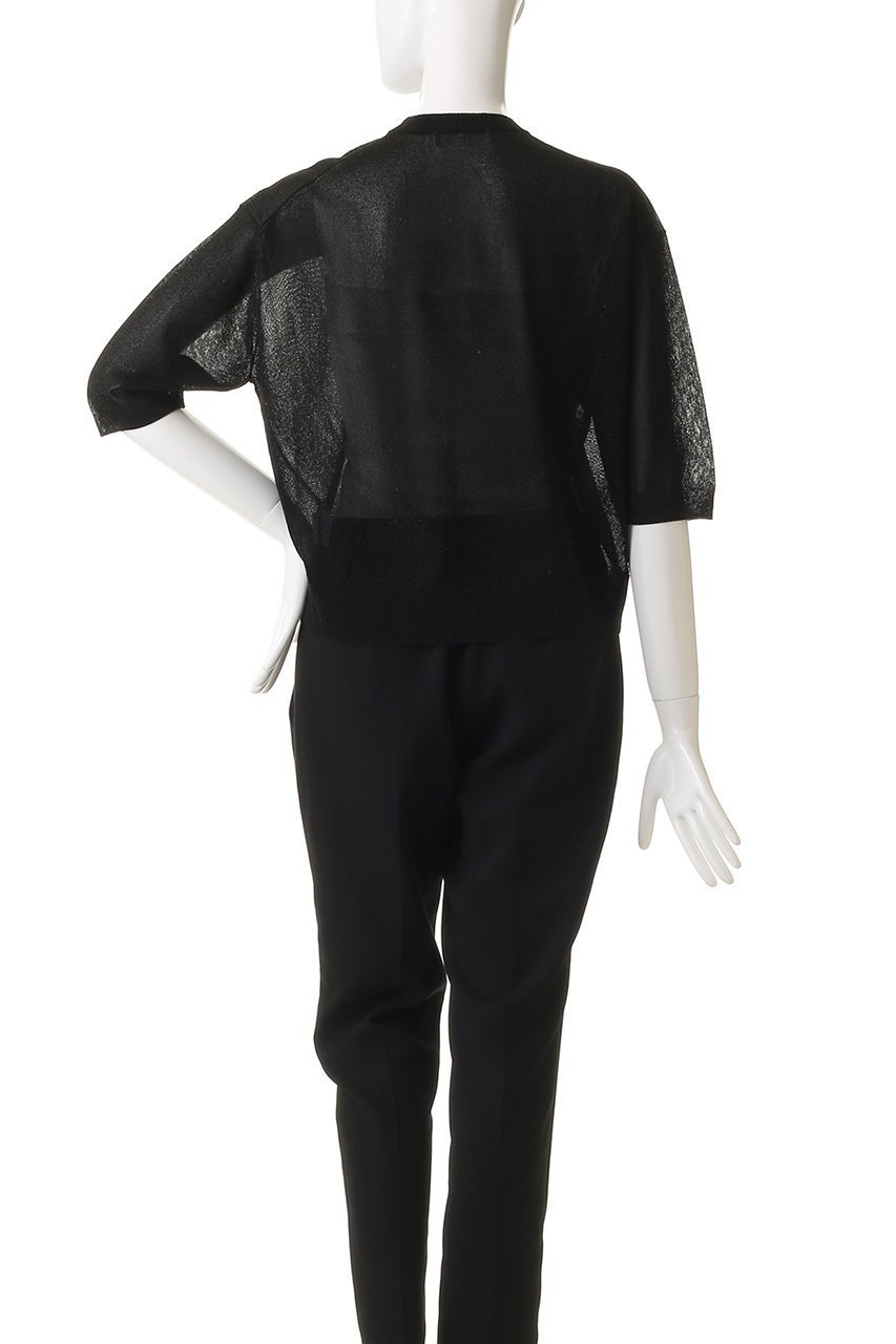 【サクラ/SACRA】のファイングロッシーヤーントップス 人気、トレンドファッション・服の通販 founy(ファニー) ファッション Fashion レディースファッション Fashion for Women トップス・カットソー Cut & Sew Tops シャツ・ブラウス・オフィスカジュアル Elegant Blouses & Button-Ups カットソー Cut and Sewn Top シアー Sheer, See-Through ショート Short, Short Length スリーブ Sleeve, Long Sleeve / Short Sleeve other-4|ID: prp329100004625441 ipo3291000000035416435