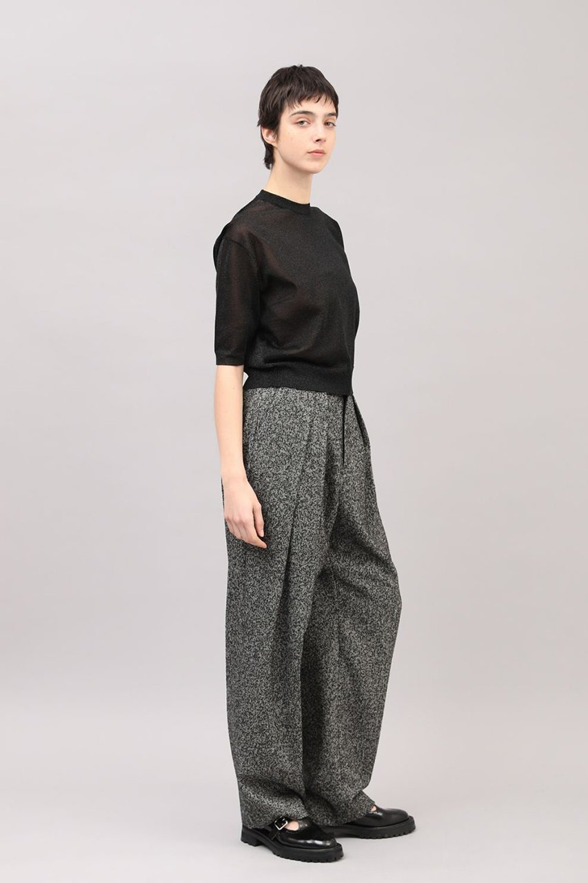 【サクラ/SACRA】のファイングロッシーヤーントップス 人気、トレンドファッション・服の通販 founy(ファニー) ファッション Fashion レディースファッション Fashion for Women トップス・カットソー Cut & Sew Tops シャツ・ブラウス・オフィスカジュアル Elegant Blouses & Button-Ups カットソー Cut and Sewn Top シアー Sheer, See-Through ショート Short, Short Length スリーブ Sleeve, Long Sleeve / Short Sleeve other-6|ID: prp329100004625441 ipo3291000000035416437