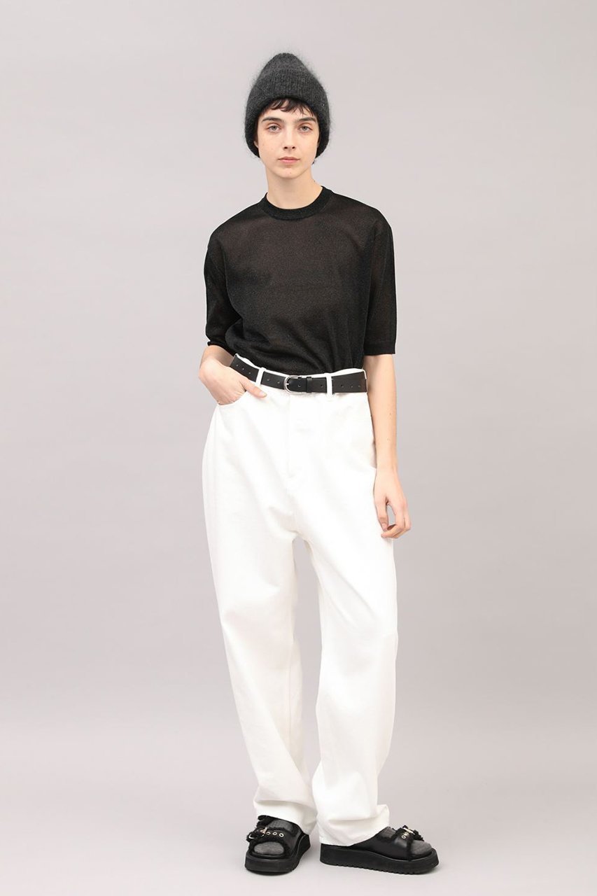 【サクラ/SACRA】のファイングロッシーヤーントップス 人気、トレンドファッション・服の通販 founy(ファニー) ファッション Fashion レディースファッション Fashion for Women トップス・カットソー Cut & Sew Tops シャツ・ブラウス・オフィスカジュアル Elegant Blouses & Button-Ups カットソー Cut and Sewn Top シアー Sheer, See-Through ショート Short, Short Length スリーブ Sleeve, Long Sleeve / Short Sleeve other-7|ID: prp329100004625441 ipo3291000000035416439