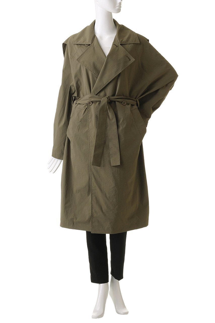 【コグ ザビッグスモーク/COGTHEBIGSMOKE】の【8/1 0:00販売開始】01 LAUREN PARACHUTE COAT 人気、トレンドファッション・服の通販 founy(ファニー) 　ファッション　Fashion　レディースファッション　Fashion for Women　アウター　Coat / Outerwear Collection　コート・ロングコート・ピーコート　Long Coats, Peacoats & More　2025年　2025　2025-2026秋冬・A/W　Autumn/Winter 2025–26 AW25–26　ストレッチ　Stretch, Stretchy Fabric　ロング　Long, Long-Length　A/W・秋冬　Autumn/Winter　other-2|ID: prp329100004625443 ipo3291000000033230351