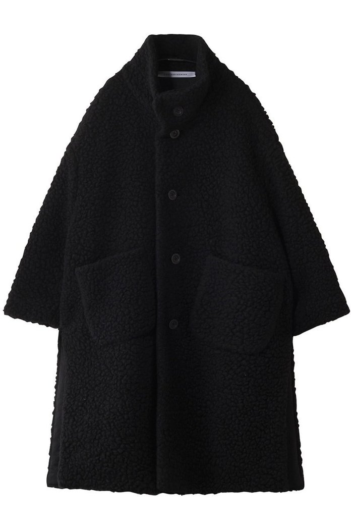 【コグ ザビッグスモーク/COGTHEBIGSMOKE】の57 MARILYN COAT インテリア・キッズ・メンズ・レディースファッション・服の通販 founy(ファニー) https://founy.com/ ファッション Fashion レディースファッション Fashion for Women アウター Coat / Outerwear Collection コート・ロングコート・ピーコート Long Coats, Peacoats & More キルティング Quilted, Quilting スタンド Stand Collar, Upright Stand スリット Slit, Slit Detail モコモコ Fuzzy, Fluffy ロング Long, Long-Length エレガント 上品 Elegant 再入荷 Restock / Back in Stock |ID: prp329100004625444 ipo3291000000035526678