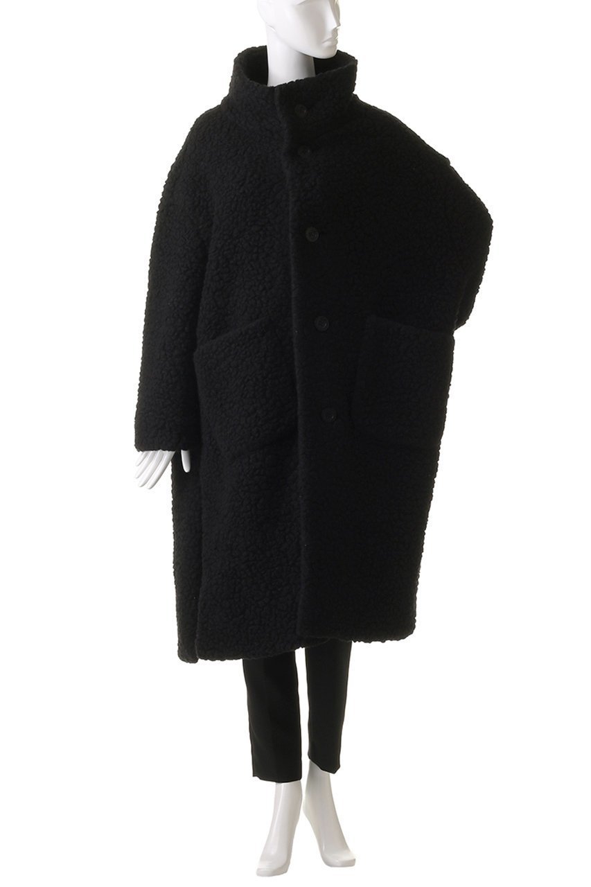 【コグ ザビッグスモーク/COGTHEBIGSMOKE】の57 MARILYN COAT 人気、トレンドファッション・服の通販 founy(ファニー) 　ファッション　Fashion　レディースファッション　Fashion for Women　アウター　Coat / Outerwear Collection　コート・ロングコート・ピーコート　Long Coats, Peacoats & More　キルティング　Quilted, Quilting　スタンド　Stand Collar, Upright Stand　スリット　Slit, Slit Detail　モコモコ　Fuzzy, Fluffy　ロング　Long, Long-Length　エレガント 上品　Elegant　再入荷　Restock / Back in Stock　other-2|ID: prp329100004625444 ipo3291000000035526680