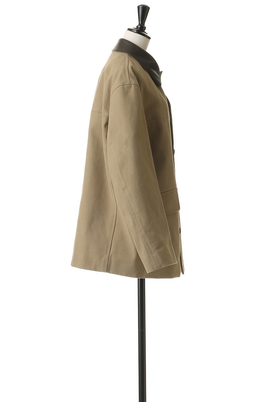 【ブラミンク/BLAMINK】のレザーカラージャケット 人気、トレンドファッション・服の通販 founy(ファニー) 　ファッション　Fashion　レディースファッション　Fashion for Women　アウター　Coat / Outerwear Collection　レディースジャケット・軽アウター　Jackets　2025年　2025　2025-2026秋冬・A/W　Autumn/Winter 2025–26 AW25–26　ジャケット　Jacket, Outerwear　モダン　Modern, Contemporary　エレガント 上品　Elegant　A/W・秋冬　Autumn/Winter　other-3|ID: prp329100004625448 ipo3291000000033230400