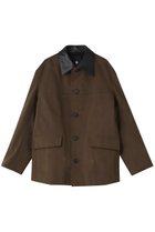 【ブラミンク/BLAMINK】のレザーカラージャケット 人気、トレンドファッション・服の通販 founy(ファニー) ファッション Fashion レディースファッション Fashion for Women アウター Coat / Outerwear Collection レディースジャケット・軽アウター Jackets ジャケット Jacket, Outerwear モダン Modern, Contemporary エレガント 上品 Elegant thumbnail ダークブラウン|ID: prp329100004625448 ipo3291000000035416446