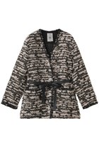 【ルール ロジェット/leur logette】のグラムツイードジャケット 人気、トレンドファッション・服の通販 founy(ファニー) ファッション Fashion レディースファッション Fashion for Women アウター Coat / Outerwear Collection レディースジャケット・軽アウター Jackets 2025年 2025 2025-2026秋冬・A/W Autumn/Winter 2025–26 AW25–26 かぎ針 Crochet ジャケット Jacket, Outerwear スリーブ Sleeve, Long Sleeve / Short Sleeve ツイード Twill, Twill Weave トリミング Trimming, Decorative Edge リュクス Luxury, Elegant, High-End, Chic ロング Long, Long-Length エレガント 上品 Elegant A/W・秋冬 Autumn/Winter thumbnail ブラック|ID: prp329100004625449 ipo3291000000033230405