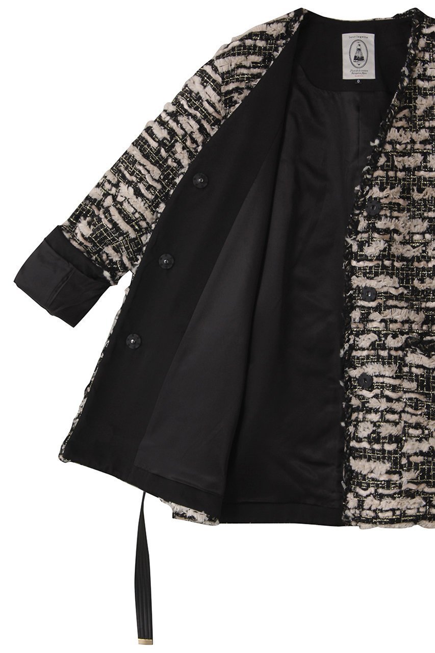 【ルール ロジェット/leur logette】のグラムツイードジャケット 人気、トレンドファッション・服の通販 founy(ファニー) 　ファッション　Fashion　レディースファッション　Fashion for Women　アウター　Coat / Outerwear Collection　レディースジャケット・軽アウター　Jackets　2025年　2025　2025-2026秋冬・A/W　Autumn/Winter 2025–26 AW25–26　かぎ針　Crochet　ジャケット　Jacket, Outerwear　スリーブ　Sleeve, Long Sleeve / Short Sleeve　ツイード　Twill, Twill Weave　トリミング　Trimming, Decorative Edge　リュクス　Luxury, Elegant, High-End, Chic　ロング　Long, Long-Length　エレガント 上品　Elegant　A/W・秋冬　Autumn/Winter　other-6|ID: prp329100004625449 ipo3291000000033230410