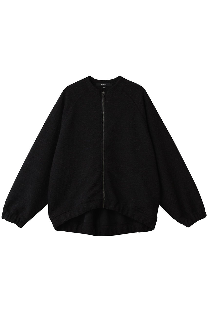 【フローレント/FLORENT】のツイード ジップアップ ジャケット インテリア・キッズ・メンズ・レディースファッション・服の通販 founy(ファニー) 　ファッション　Fashion　レディースファッション　Fashion for Women　アウター　Coat / Outerwear Collection　レディースジャケット・軽アウター　Jackets　ブルゾンジャケット・スポーティアウター　Blouson Jackets　2025年　2025　2025-2026秋冬・A/W　Autumn/Winter 2025–26 AW25–26　ジップアップ　Zip-Up, Full Zip　ジャケット　Jacket, Outerwear　ツイード　Twill, Twill Weave　バランス　Balance, Style Balance　ブルゾン　Blouson, Bomber Jacket　モコモコ　Fuzzy, Fluffy　人気　Popular, Best Seller　A/W・秋冬　Autumn/Winter　ブラック|ID: prp329100004625451 ipo3291000000033230422