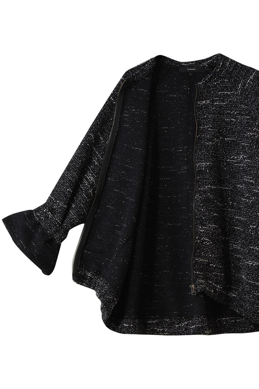 【フローレント/FLORENT】のツイード ジップアップ ジャケット 人気、トレンドファッション・服の通販 founy(ファニー) 　ファッション　Fashion　レディースファッション　Fashion for Women　アウター　Coat / Outerwear Collection　レディースジャケット・軽アウター　Jackets　ブルゾンジャケット・スポーティアウター　Blouson Jackets　2025年　2025　2025-2026秋冬・A/W　Autumn/Winter 2025–26 AW25–26　ジップアップ　Zip-Up, Full Zip　ジャケット　Jacket, Outerwear　ツイード　Twill, Twill Weave　バランス　Balance, Style Balance　ブルゾン　Blouson, Bomber Jacket　モコモコ　Fuzzy, Fluffy　人気　Popular, Best Seller　A/W・秋冬　Autumn/Winter　other-6|ID: prp329100004625451 ipo3291000000033230428