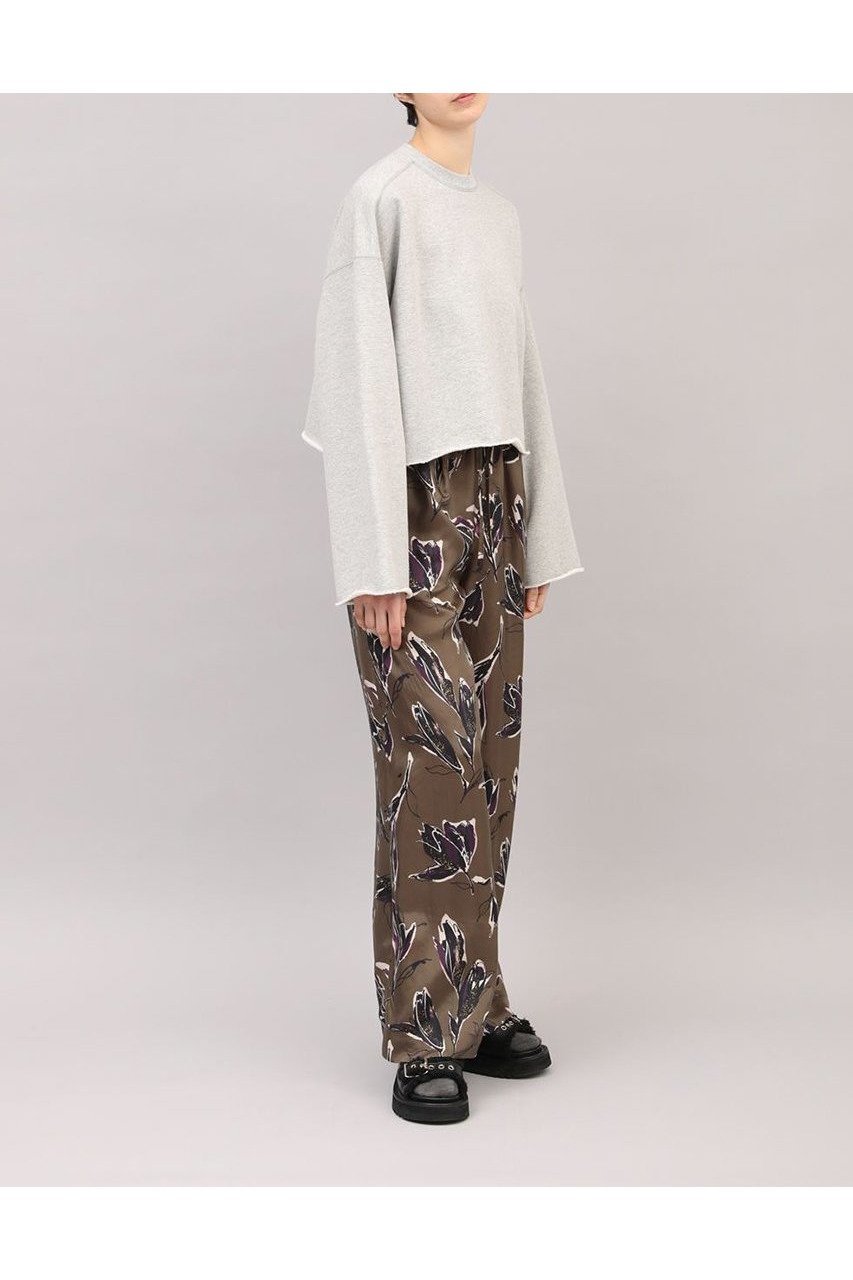 【サクラ/SACRA】のオータムフローラパンツ 人気、トレンドファッション・服の通販 founy(ファニー) 　ファッション　Fashion　レディースファッション　Fashion for Women　パンツ　Pants & Trousers　2025年　2025　2025-2026秋冬・A/W　Autumn/Winter 2025–26 AW25–26　ドレープ　Drape, Draping Fabric　フラワー　Flower, Floral　プリント　Print, Printed Pattern　モダン　Modern, Contemporary　リラックス　Relax, Relaxed Fit　秋　Autumn　A/W・秋冬　Autumn/Winter　other-7|ID: prp329100004625459 ipo3291000000033230496