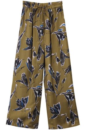【サクラ/SACRA】 オータムフローラパンツ人気、トレンドファッション・服の通販 founy(ファニー) ファッション Fashion レディースファッション Fashion for Women パンツ Pants & Trousers ドレープ Drape, Draping Fabric フラワー Flower, Floral プリント Print, Printed Pattern モダン Modern, Contemporary リラックス Relax, Relaxed Fit 秋 Autumn |ID:prp329100004625459