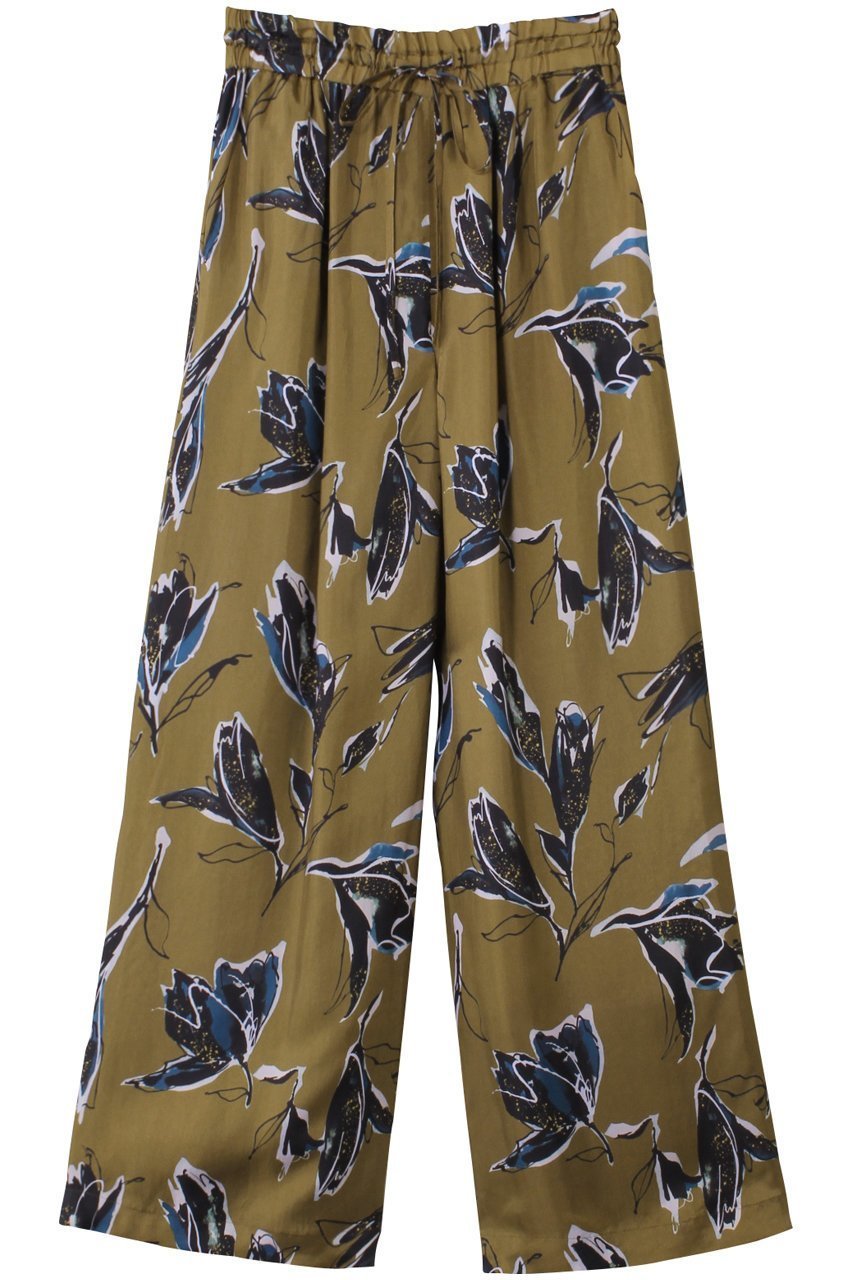 【サクラ/SACRA】のオータムフローラパンツ 人気、トレンドファッション・服の通販 founy(ファニー) ファッション Fashion レディースファッション Fashion for Women パンツ Pants & Trousers ドレープ Drape, Draping Fabric フラワー Flower, Floral プリント Print, Printed Pattern モダン Modern, Contemporary リラックス Relax, Relaxed Fit 秋 Autumn other-1|ID: prp329100004625459 ipo3291000000035416459