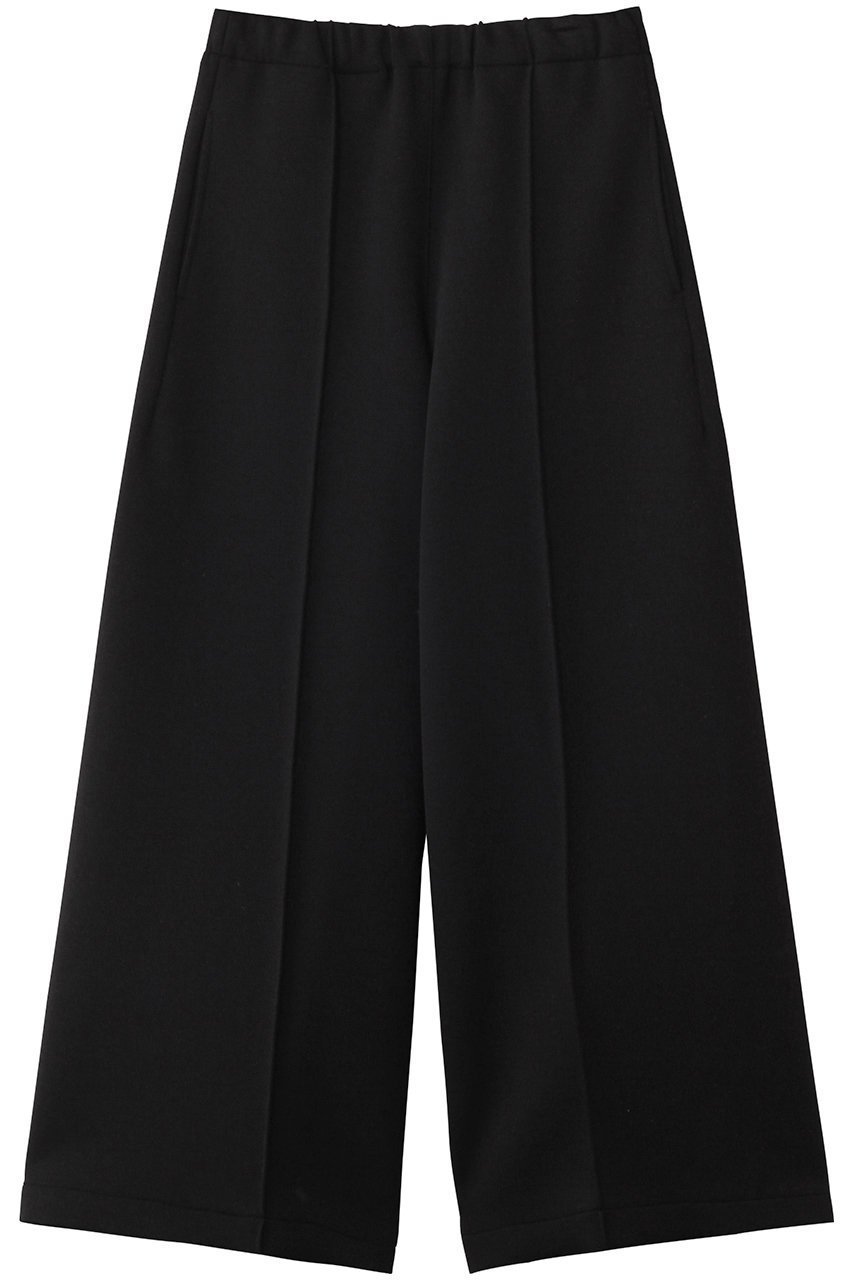 【コグ ザビッグスモーク/COGTHEBIGSMOKE】の【8/1 0:00販売開始】31 GENEVA WIDE LEG TROUSERS インテリア・キッズ・メンズ・レディースファッション・服の通販 founy(ファニー) 　ファッション　Fashion　レディースファッション　Fashion for Women　パンツ　Pants & Trousers　2025年　2025　2025-2026秋冬・A/W　Autumn/Winter 2025–26 AW25–26　エアリー　Airy Texture　ストレッチ　Stretch, Stretchy Fabric　パッチ　Patch, Appliqué　フォルム　Silhouette, Form　フラット　Flat, Flat Shoes　ポケット　Pocket, Pocket Detail　エレガント 上品　Elegant　A/W・秋冬　Autumn/Winter　ブラック|ID: prp329100004625460 ipo3291000000033230500