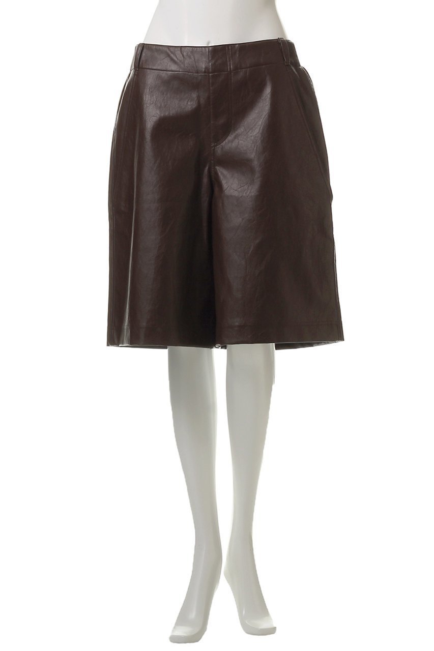 【コグ ザビッグスモーク/COGTHEBIGSMOKE】の【8/1 0:00販売開始】20 MAYA CULOTTES 人気、トレンドファッション・服の通販 founy(ファニー) 　ファッション　Fashion　レディースファッション　Fashion for Women　スカート　Skirts　パンツ　Pants & Trousers　ショートパンツ・ハーフパンツ　High-Waisted & Relaxed Shorts　2025年　2025　2025-2026秋冬・A/W　Autumn/Winter 2025–26 AW25–26　イタリア　Italy　キュロット　Culottes, Wide Shorts　コーティング　Coating, Coated Finish　ショート　Short, Short Length　ポケット　Pocket, Pocket Detail　リアル　Real, Realistic　ワッシャー　Washer, Crinkled Finish　A/W・秋冬　Autumn/Winter　other-2|ID: prp329100004625462 ipo3291000000033230522