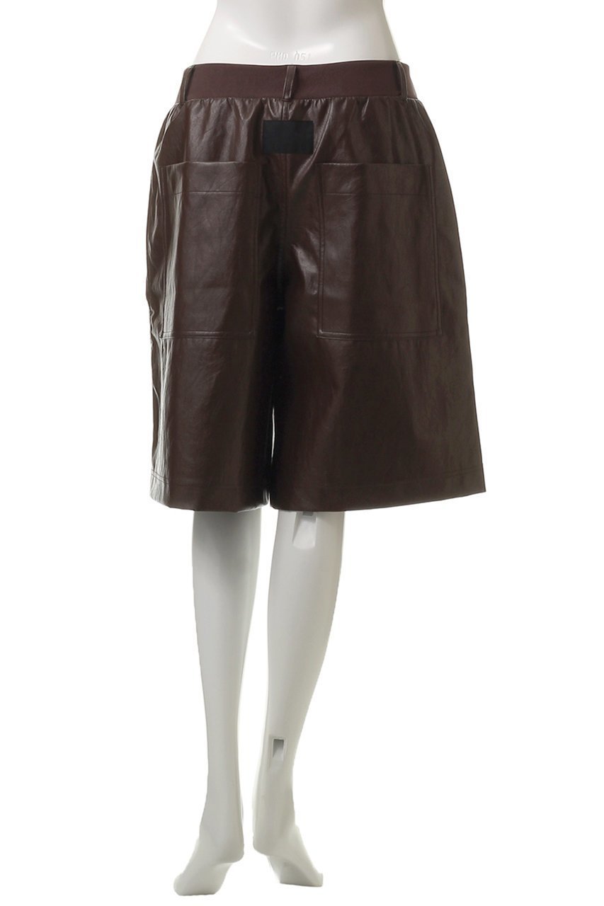 【コグ ザビッグスモーク/COGTHEBIGSMOKE】の【8/1 0:00販売開始】20 MAYA CULOTTES 人気、トレンドファッション・服の通販 founy(ファニー) 　ファッション　Fashion　レディースファッション　Fashion for Women　スカート　Skirts　パンツ　Pants & Trousers　ショートパンツ・ハーフパンツ　High-Waisted & Relaxed Shorts　2025年　2025　2025-2026秋冬・A/W　Autumn/Winter 2025–26 AW25–26　イタリア　Italy　キュロット　Culottes, Wide Shorts　コーティング　Coating, Coated Finish　ショート　Short, Short Length　ポケット　Pocket, Pocket Detail　リアル　Real, Realistic　ワッシャー　Washer, Crinkled Finish　A/W・秋冬　Autumn/Winter　other-4|ID: prp329100004625462 ipo3291000000033230524