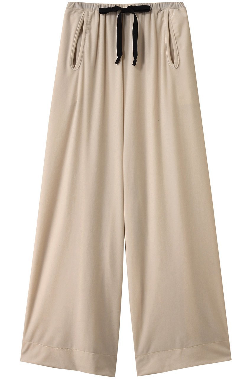 【コグ ザビッグスモーク/COGTHEBIGSMOKE】の【8/1 0:00販売開始】54 ALISON TROUSERS インテリア・キッズ・メンズ・レディースファッション・服の通販 founy(ファニー) 　ファッション　Fashion　レディースファッション　Fashion for Women　パンツ　Pants & Trousers　2025年　2025　2025-2026秋冬・A/W　Autumn/Winter 2025–26 AW25–26　カットソー　Cut and Sewn Top　ドローストリング　Drawstring, Pull Cord　ビッグ　Big, Oversized　ベロア　Velour, Soft Velvet　リラックス　Relax, Relaxed Fit　エレガント 上品　Elegant　A/W・秋冬　Autumn/Winter　バニラ|ID: prp329100004625463 ipo3291000000033230531