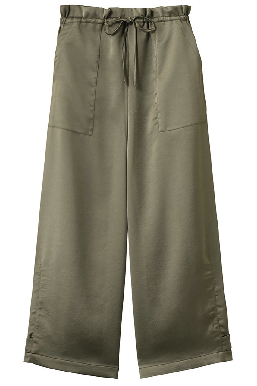 【コグ ザビッグスモーク/COGTHEBIGSMOKE】の【8/1 0:00販売開始】52 MOE LOOSE TROUSERS インテリア・キッズ・メンズ・レディースファッション・服の通販 founy(ファニー) 　ファッション　Fashion　レディースファッション　Fashion for Women　パンツ　Pants & Trousers　2025年　2025　2025-2026秋冬・A/W　Autumn/Winter 2025–26 AW25–26　シルク　Silk, 100% Silk　リラックス　Relax, Relaxed Fit　A/W・秋冬　Autumn/Winter　セージ|ID: prp329100004625464 ipo3291000000033230543