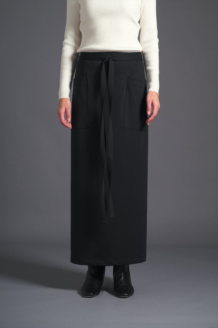 【コグ ザビッグスモーク/COGTHEBIGSMOKE】の【8/1 0:00販売開始】12 MIRANDA WRAP SKIRT 人気、トレンドファッション・服の通販 founy(ファニー) 　ファッション　Fashion　レディースファッション　Fashion for Women　スカート　Skirts　ロングスカート　Long Skirts / Maxi & Midi Skirts　2025年　2025　2025-2026秋冬・A/W　Autumn/Winter 2025–26 AW25–26　クール　Cool, Chic　シンプル　Simple, Minimal　ダブル　Double, Double-Breasted　パッチ　Patch, Appliqué　フェイス　Face, Facial Design　ポケット　Pocket, Pocket Detail　ラップ　Wrap, Wrap Design　ロング　Long, Long-Length　A/W・秋冬　Autumn/Winter　other-6|ID: prp329100004625471 ipo3291000000033230615