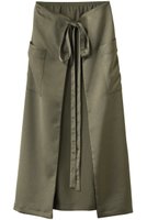 【コグ ザビッグスモーク/COGTHEBIGSMOKE】の【8/1 0:00販売開始】53 MINA DOUBLE WRAP SKIRT 人気、トレンドファッション・服の通販 founy(ファニー) ファッション Fashion レディースファッション Fashion for Women スカート Skirts ロングスカート Long Skirts / Maxi & Midi Skirts 2025年 2025 2025-2026秋冬・A/W Autumn/Winter 2025–26 AW25–26 サテン Satin, Glossy Fabric シルク Silk, 100% Silk シンプル Simple, Minimal ジョーゼット Georgette, Semi-Sheer Fabric タイトスカート Pencil Skirt, Tight Skirt ポケット Pocket, Pocket Detail ラップ Wrap, Wrap Design ロング Long, Long-Length A/W・秋冬 Autumn/Winter |ID:prp329100004625474
