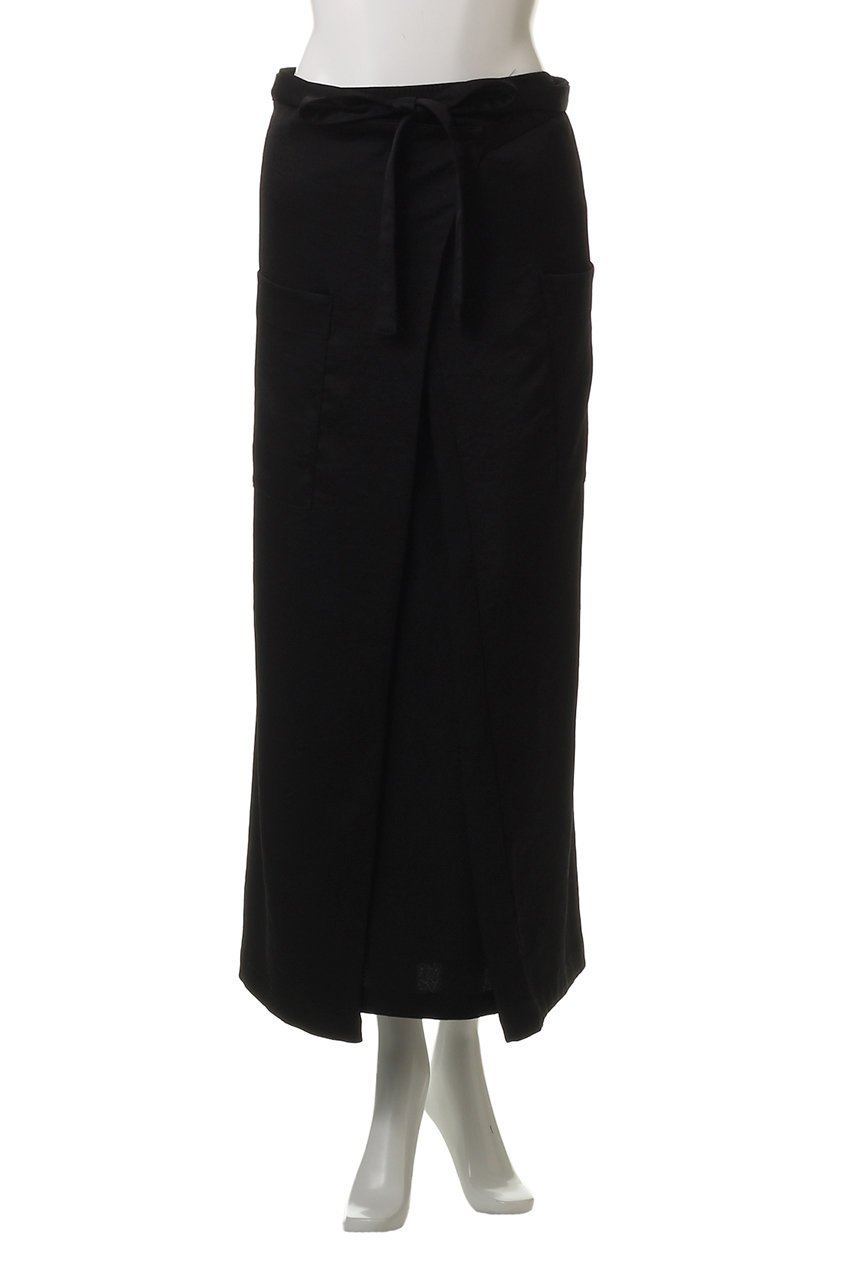 【コグ ザビッグスモーク/COGTHEBIGSMOKE】の【8/1 0:00販売開始】53 MINA DOUBLE WRAP SKIRT 人気、トレンドファッション・服の通販 founy(ファニー) 　ファッション　Fashion　レディースファッション　Fashion for Women　スカート　Skirts　ロングスカート　Long Skirts / Maxi & Midi Skirts　2025年　2025　2025-2026秋冬・A/W　Autumn/Winter 2025–26 AW25–26　サテン　Satin, Glossy Fabric　シルク　Silk, 100% Silk　シンプル　Simple, Minimal　ジョーゼット　Georgette, Semi-Sheer Fabric　タイトスカート　Pencil Skirt, Tight Skirt　ポケット　Pocket, Pocket Detail　ラップ　Wrap, Wrap Design　ロング　Long, Long-Length　A/W・秋冬　Autumn/Winter　other-6|ID: prp329100004625474 ipo3291000000033230645