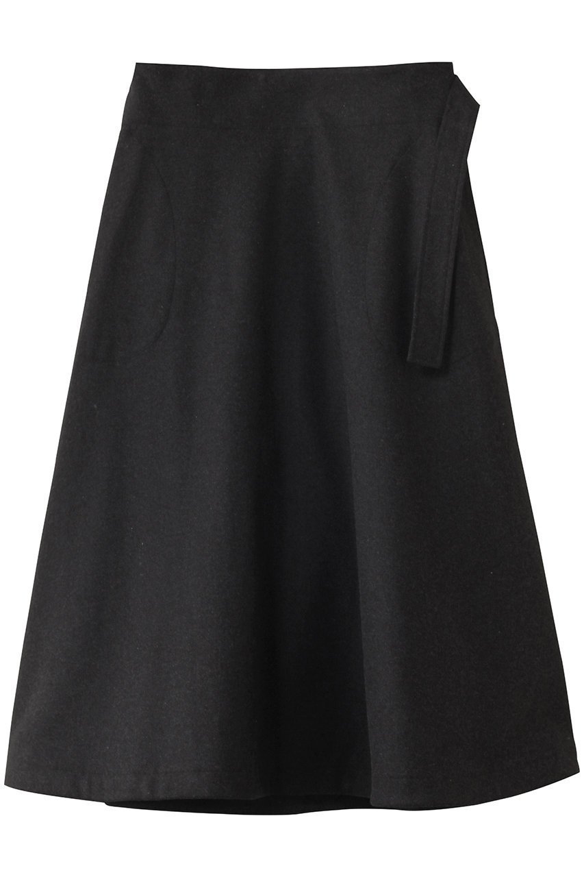 【コグ ザビッグスモーク/COGTHEBIGSMOKE】の【8/1 0:00販売開始】23 GEMMA FLARED SKIRT インテリア・キッズ・メンズ・レディースファッション・服の通販 founy(ファニー) 　ファッション　Fashion　レディースファッション　Fashion for Women　スカート　Skirts　ロングスカート　Long Skirts / Maxi & Midi Skirts　2025年　2025　2025-2026秋冬・A/W　Autumn/Winter 2025–26 AW25–26　フレア　Flare, Flared　ラップ　Wrap, Wrap Design　ロング　Long, Long-Length　エレガント 上品　Elegant　A/W・秋冬　Autumn/Winter　チャコール|ID: prp329100004625475 ipo3291000000033230650