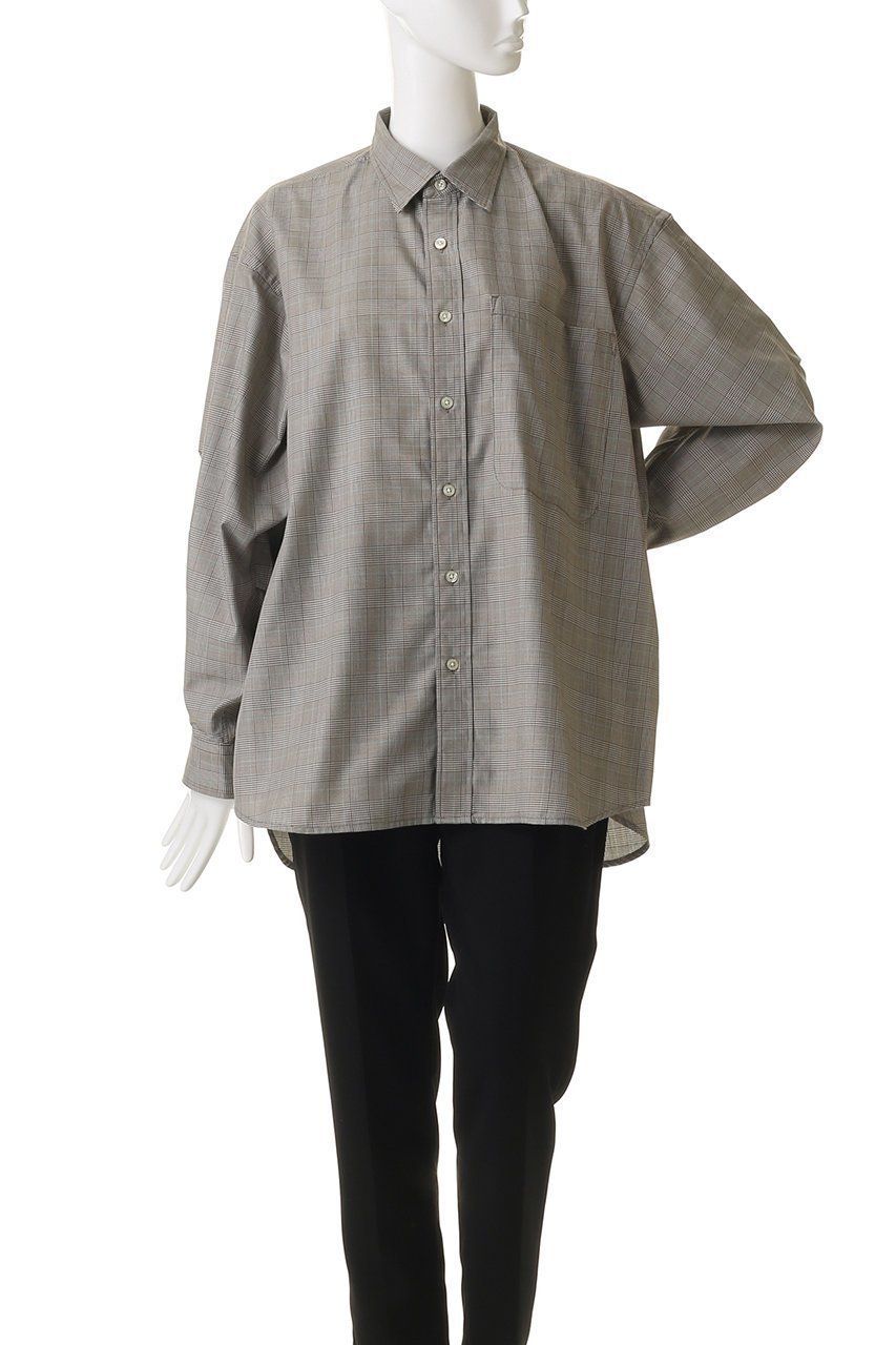 【ダイワ ピアサーティナイン/DAIWA PIER39】のW s TECH REGULAR COLLAR SHIRT L/S GLEN CHECK 人気、トレンドファッション・服の通販 founy(ファニー) 　ファッション　Fashion　レディースファッション　Fashion for Women　トップス・カットソー　Cut & Sew Tops　シャツ・ブラウス・オフィスカジュアル　Elegant Blouses & Button-Ups　スポーツウェア　Functional & Stylish Sportswear　スポーツ トップス　Athletic Tops / Workout Tops / Training Shirts　サングラス　Sunglasses, Shades　シンプル　Simple, Minimal　スポーツ　Sports, Activewear　パッチ　Patch, Appliqué　ブロード　Broadcloth, Fine Cotton　プリーツ　Pleats, Pleated　ベーシック　Basic, Essential　ポケット　Pocket, Pocket Detail　ミリタリー　Military, Army Style　モバイル　Mobile, Smartphone　other-2|ID: prp329100004625478 ipo3291000000035375901